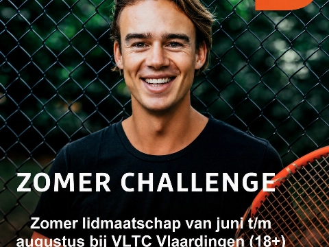Zomer Challenge bij tennisvereniging VLTC
