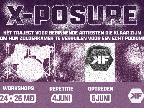 Aanmelden voor X-Posure kan alleen nog deze week!