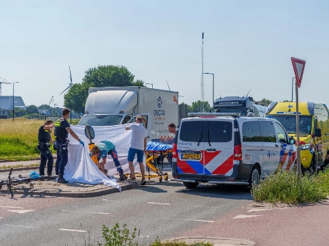 Fietser loopt forse beenwond op bij aanrijding in Vlaardingen