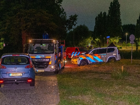 Nachtelijke zoektocht naar drenkeling in de Vaart