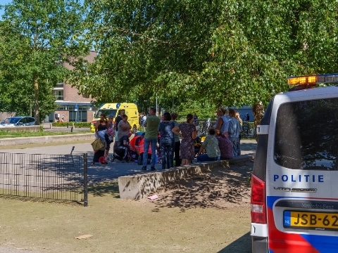 Jongen met spoed naar ziekenuis na ongeval op voetbalveldje