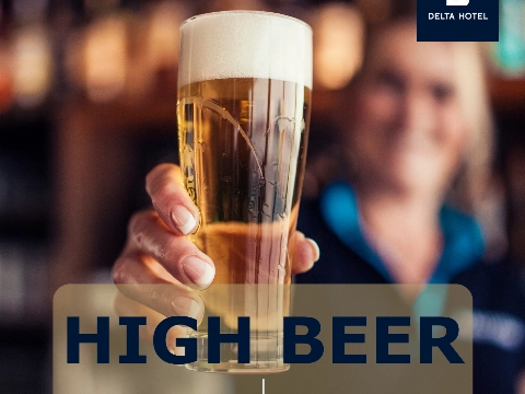Zet je vader in het zonnetje met een High Beer in het Delta Hotel