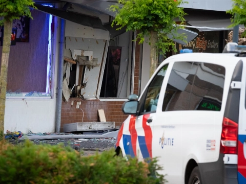 Bewegend beeld van politieoptreden na plofkraak Holierhoek