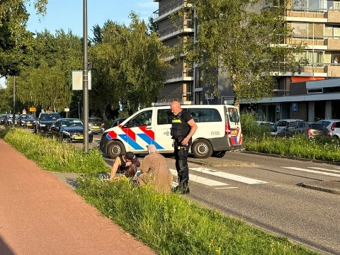 Man gewond bij aanrijding op zebrapad in Vlaardingen