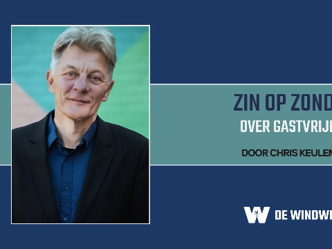 Zin op zondag met Chris Keulemans over gastvrijheid