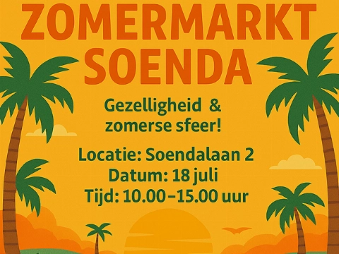 Gezellige zomermarkt bij Soenda!