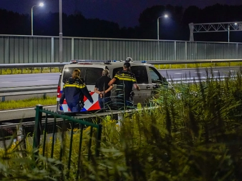 Vrachtwagenchaufeur aangehouden langs A20 voor openstaande celstraf
