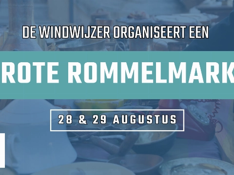 Volgende week grote rommelmarkt in De Windwijzer