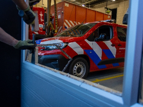 Inbraak bij brandweerkazerne Hoogstad