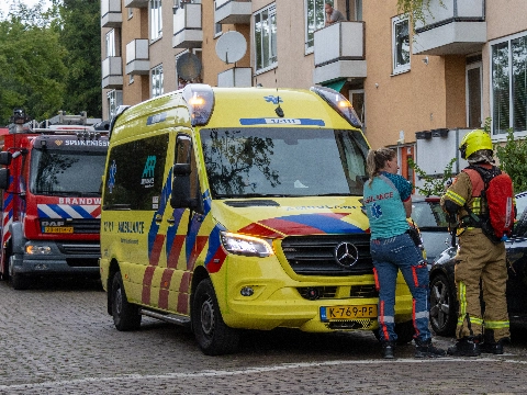 CO-melder ambulancepersoneel gaat af tijdens medische inzet