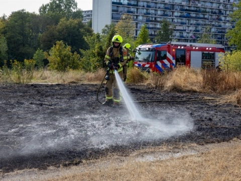 Brand op tunneldak A4