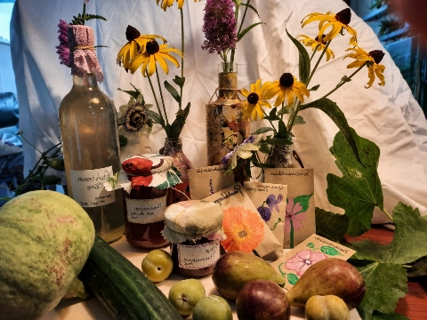 Oogstmarkt met lokale producten bij volkstuinvereniging Zuidbuurt