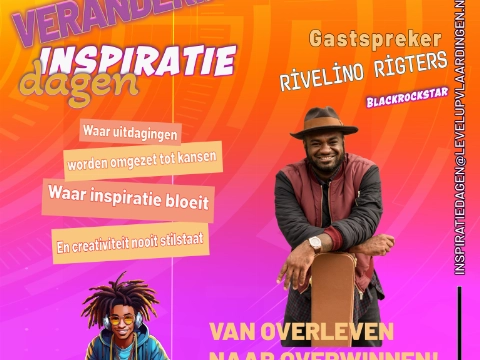 Voor de Verandering inspiratiedagen met Rivelino Rigters