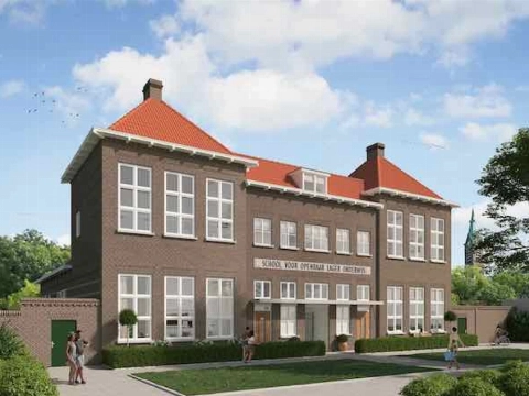 Heel de Stad wil duidelijkheid over woningen voor expats in voormalig schoolgebouw