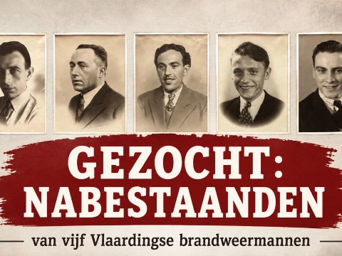 Brandweer Vlaardingen zoekt familie van vijf omgekomen brandweermannen