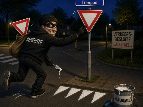 Gemeente wijzigde voorrang Hargapad al vóór verkeersbesluit, politie adviseerde tegen