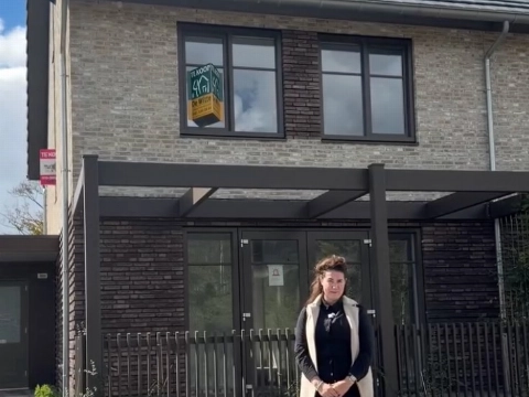Laatste tweekapper Park Vijfsluizen te koop