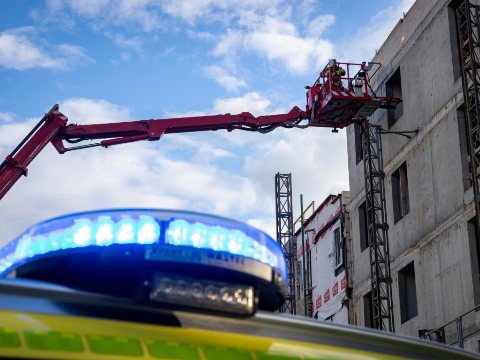Man gereanimeerd op bouwplaats in Vlaardingen