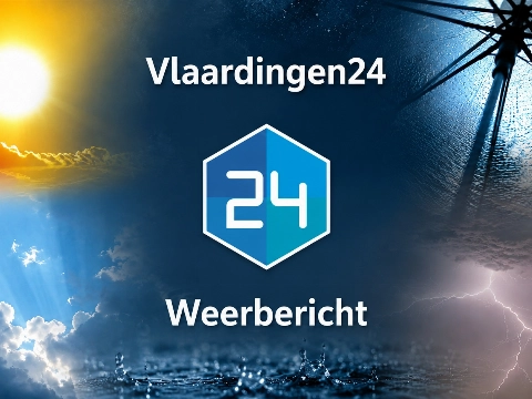 Perioden met zon, kleine kans op een vroege bui in Vlaardingen