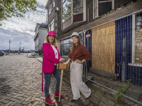Sloop Pietersenpanden van start