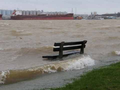 Hoogwater verwacht in Vlaardingen