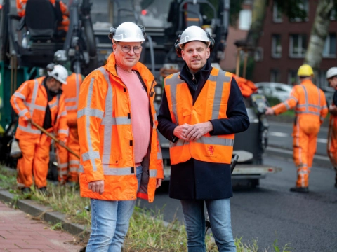 Na marathon aan werk is Vlaardingse verkeersader klaar