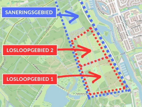 Tijdelijk geen hondenlosloopgebied rond Masamuda