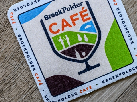 Meepraten over de Broekpolder bij brouwerij Vulcaan