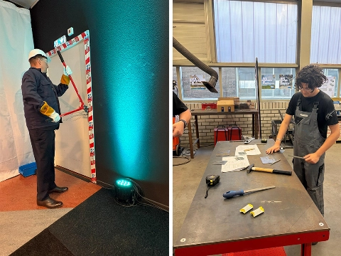 Jongeren ontdekken techniek bij TOV Experience Center