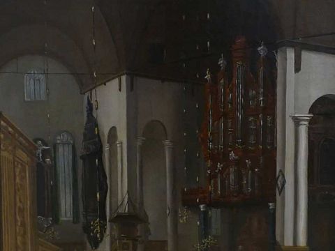 Museum verwerft schilderij Groote Kerk uit Parijs