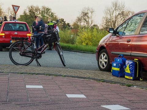 Jonge fietser aangereden op de Westlandseweg