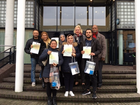 Participatieverklaring getekend door Maassluise nieuwkomers