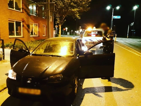 Zonder rijbewijs met 170 km/uur over de A20