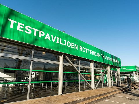Vliegveld Rotterdam wordt plek voor prik aan Maassluizers