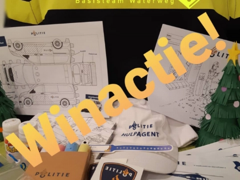 Winactie politie Maassluis