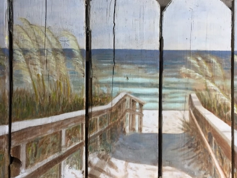 Dick van Gelderen exposeert in Theater Koningshof