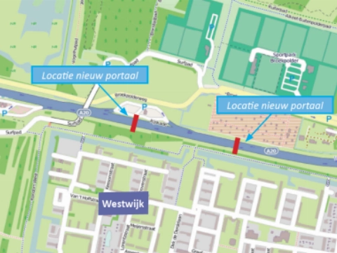 A20 dicht tussen Vlaardingen en Maassluis