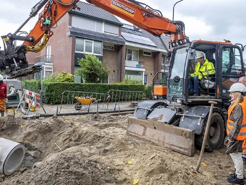 Nieuw hemelwatersysteem ontlast het riool