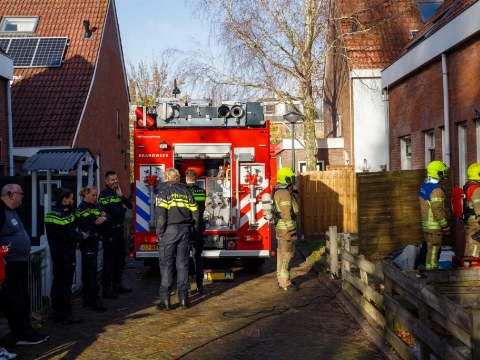 Brandweer rukt uit voor doorgebrande lamp