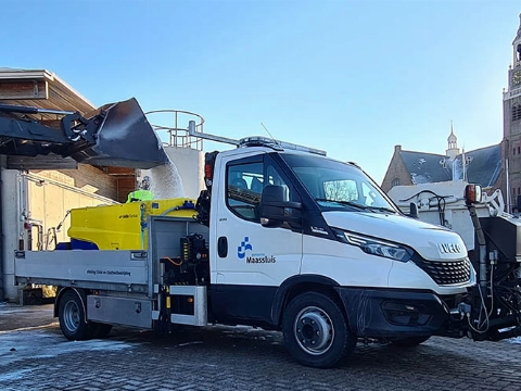 Winterseizoen voor Stadsbedrijf nu echt begonnen