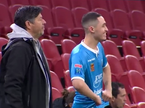 Erehaag voor speler Excelsior Maassluis