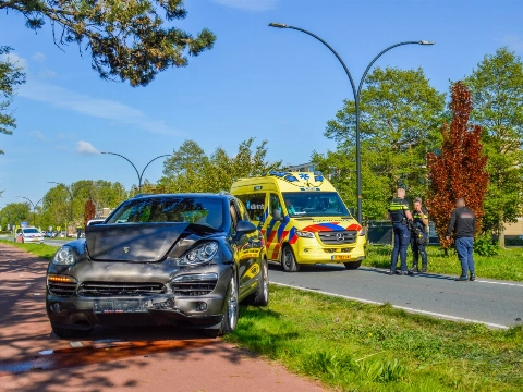 Gewonde en forse schade bij ongeluk Laan 1940-1945
