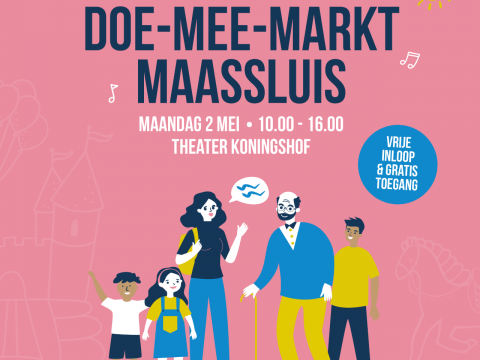 Doe-mee-markt in Theater Koningshof