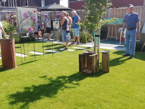 Open Tuinen met kunst en muziek