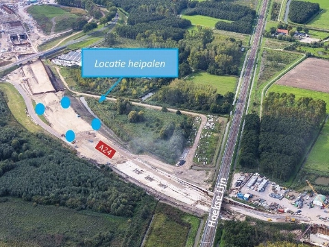 Heipalen voor portalen A24