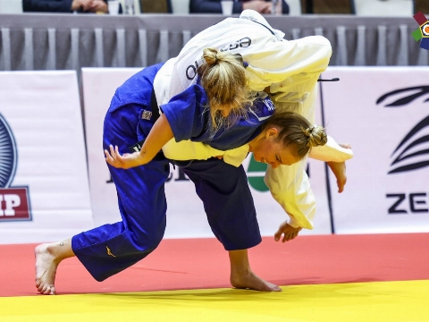 Mahorokan Judoka Christina Heck 5e van Europa