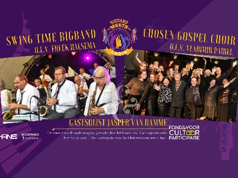 Bigband meets Choir: een swingende concertbeleving