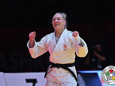 Judoka Margit de Voogd pakt brons bij Grand Slam in Oezbekistan