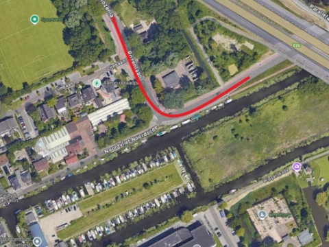 Onderhoud aan wegdek Rozenlaan