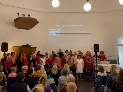 Gospelkoor Sing & Swing organiseert een Zing-mee-event